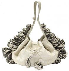katherine kwei trinty satchel white