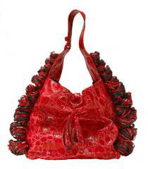 katherine kwei trinty shopper red