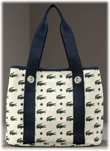 lacoste canvas bag