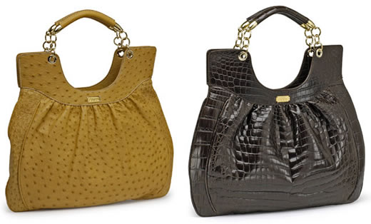 Lambertson Truex Nicole Python Bag