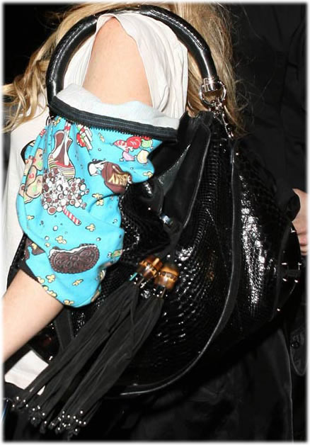 Lindsay Lohan x Burberry Studded Leather Bowling Bag - Snob Essentials