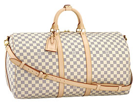 Louis Vuitton Damier Azur Keepall - PurseBlog