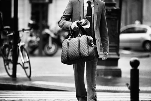Louis Vuitton Overnight Damier Graphite Travel Bag