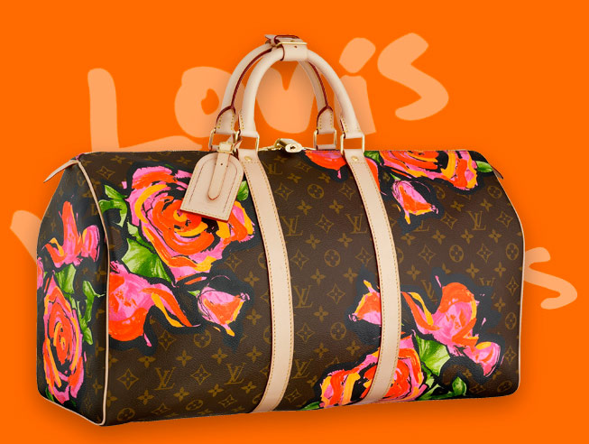 This Louis Vuitton Stephen Sprouse Roses Collection