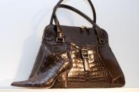 Lambertson Truex Florence in Croc, Ostrich and Lizard