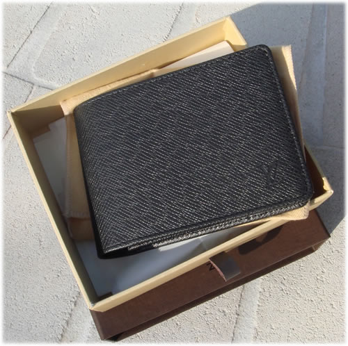 LOUIS VUITTON Taiga PF Wallet - More Than You Can Imagine