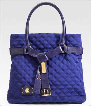 Marc Jacobs Quilted Jersey Tote