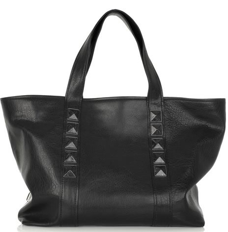 marc jacobs red leather tote bag