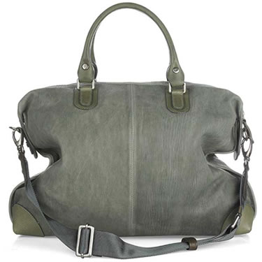 Marni Washed Leather Slouch Bag