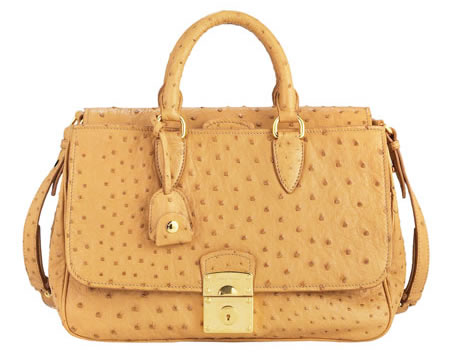 miu miu ostrich satchel