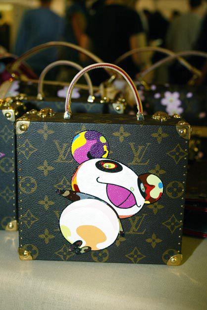 LOUIS VUITTON Keychain Takashi Murakami 150th Anniversary Limited Portocre  Panda