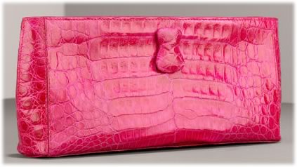 Nancy Gonzalez Crocodile Clutch