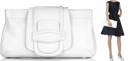 Oscar de la Renta Doheny Oversized Clutch