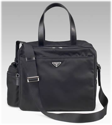 prada tessuto diaper bag