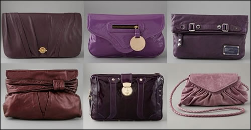 purple clutches