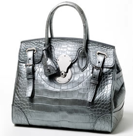 ralph lauren ricky bag alligator