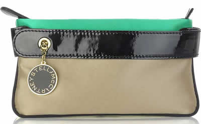 Stella McCartney Color Block Clutch