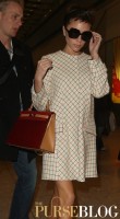 Victoria Beckham with Hermes Ostrich Birkin - PurseBlog