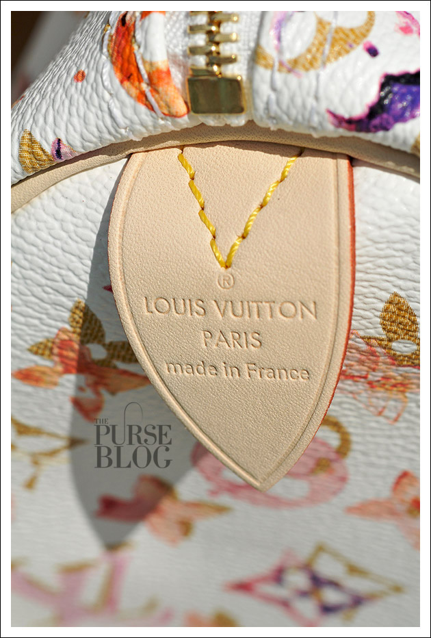 Louis Vuitton 35 Speedy Watercolour Aquarelle Monogram Limited Edition Bag